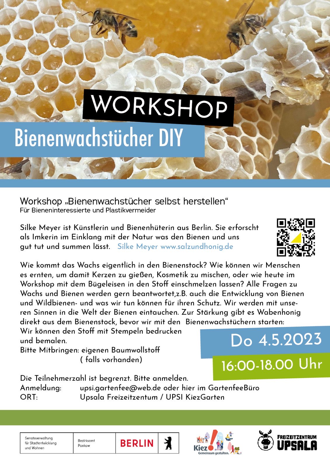 Workshop Bienenwachstücher herstellen